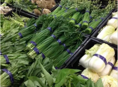 病從口入,膠帶綁蔬菜甲醛超標10倍!